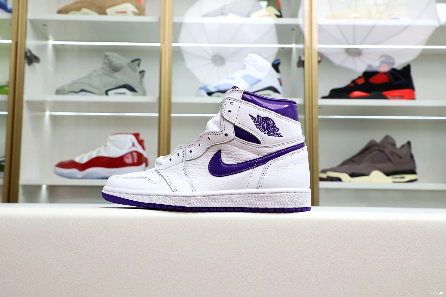 Court Purple 1 Jordan High Air OG 1031